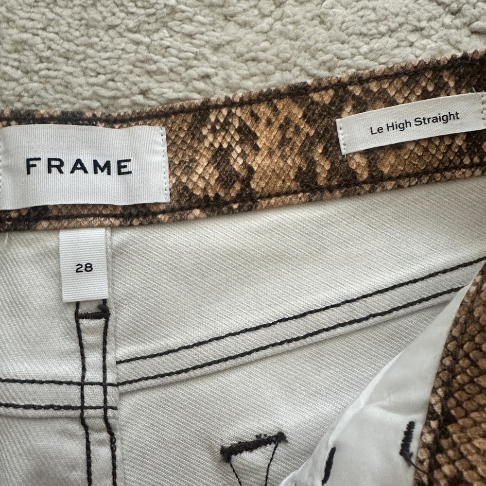 Frame Snake Print Pants - Picture 3 of 5